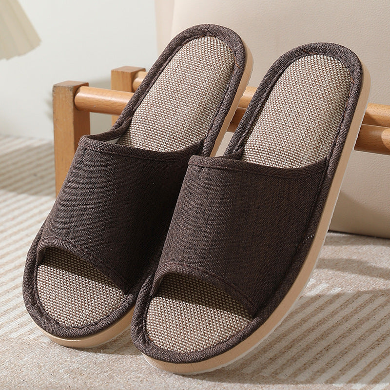 Women's Cotton And Linen Slippers
