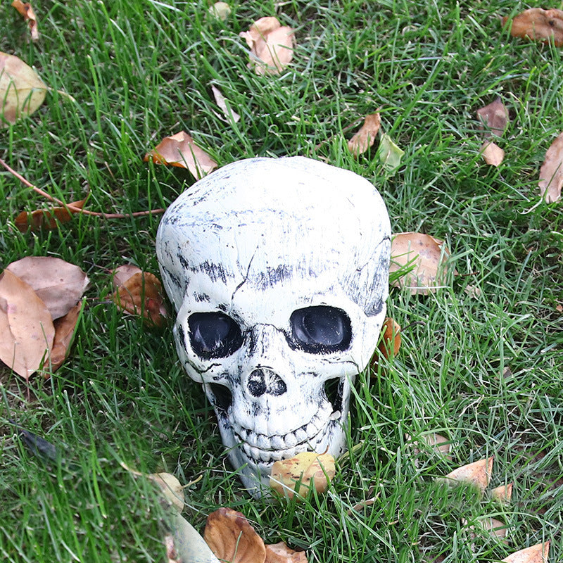 Halloween Skeleton Set – Realistic Simulation Props for Ghost Festival and Haunted House Decorations