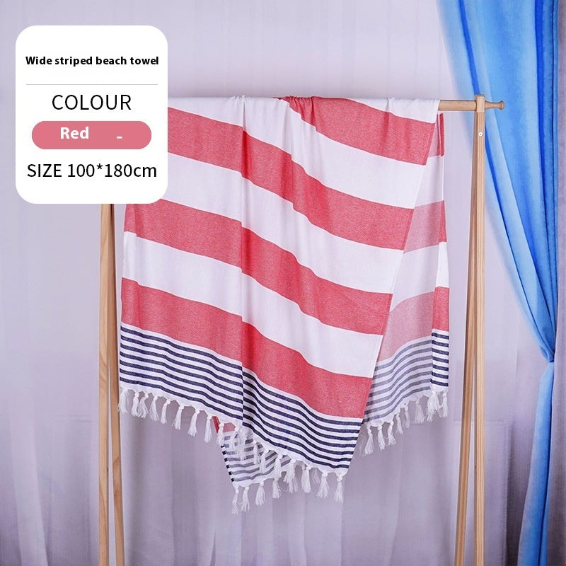 Blype Tassel Plus-sized Thick Absorbent Bath Towel