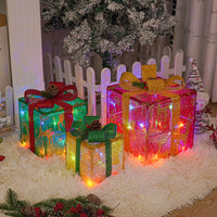 Tricolor Christmas Deer