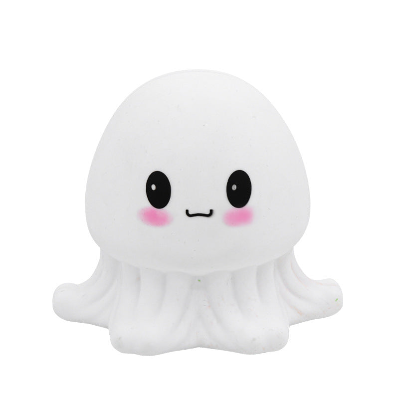 Silicone Jellyfish Night Light With Built In Battery Safe