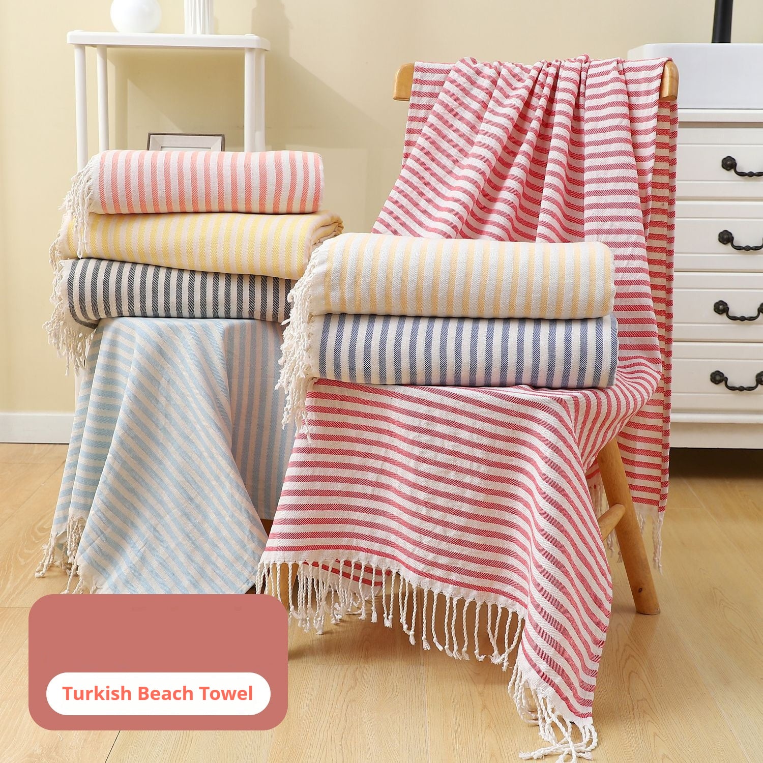Blype Tassel Plus-sized Thick Absorbent Bath Towel