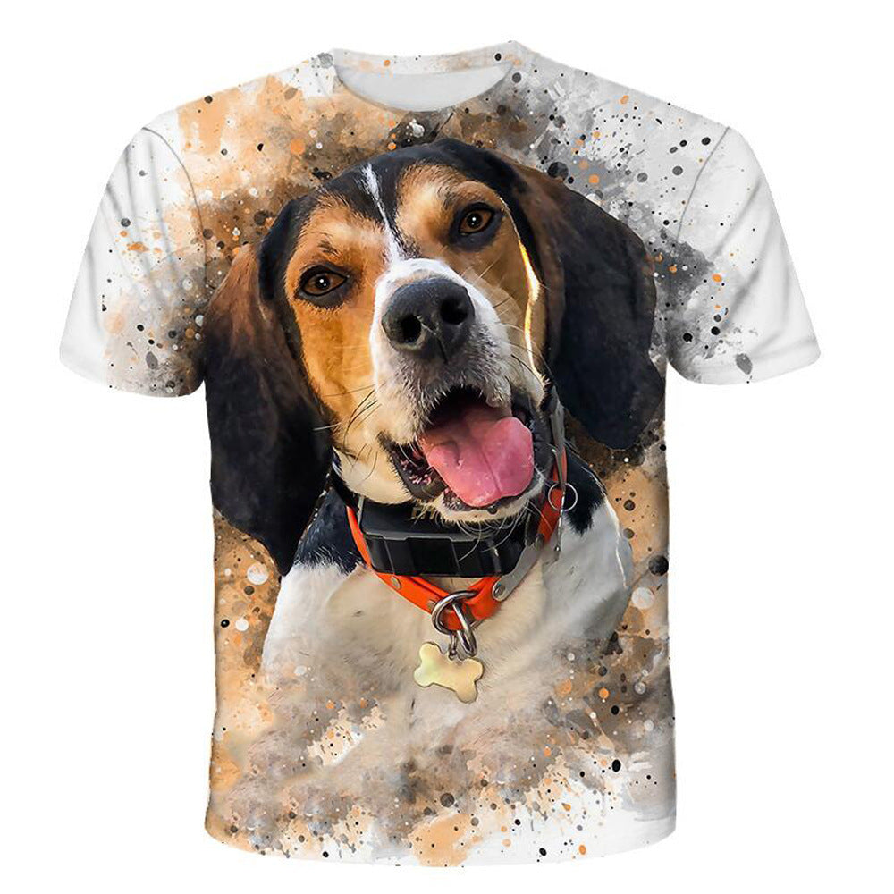 Men's Squirrel T-shirt 3D Printed Animal Print T-shirt
