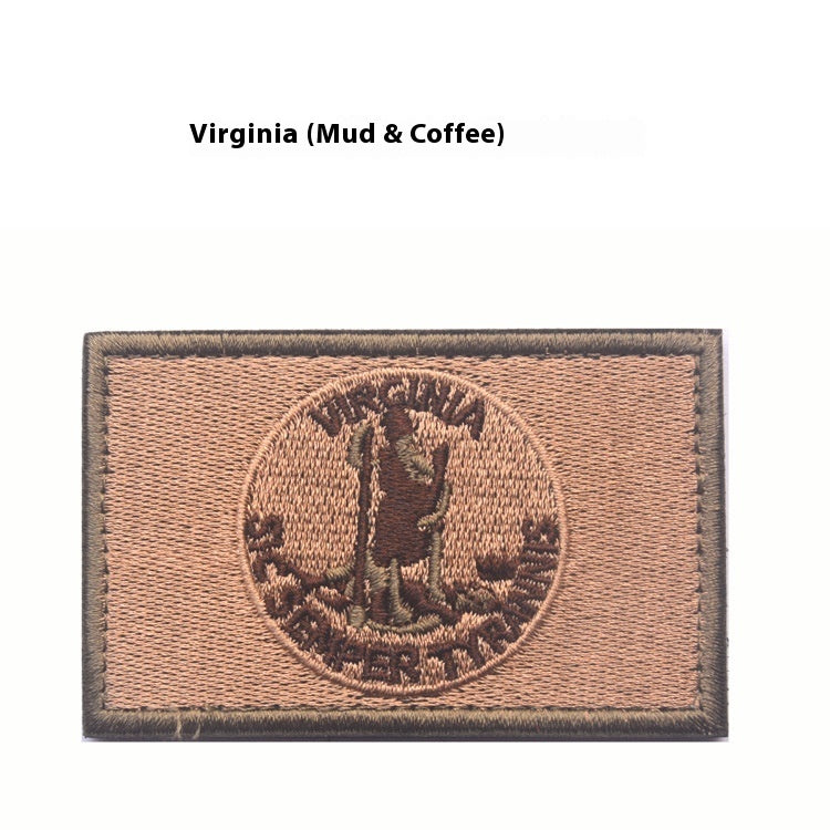 Embroidered Armband – Double-Sided Velcro Cloth Label Patch
