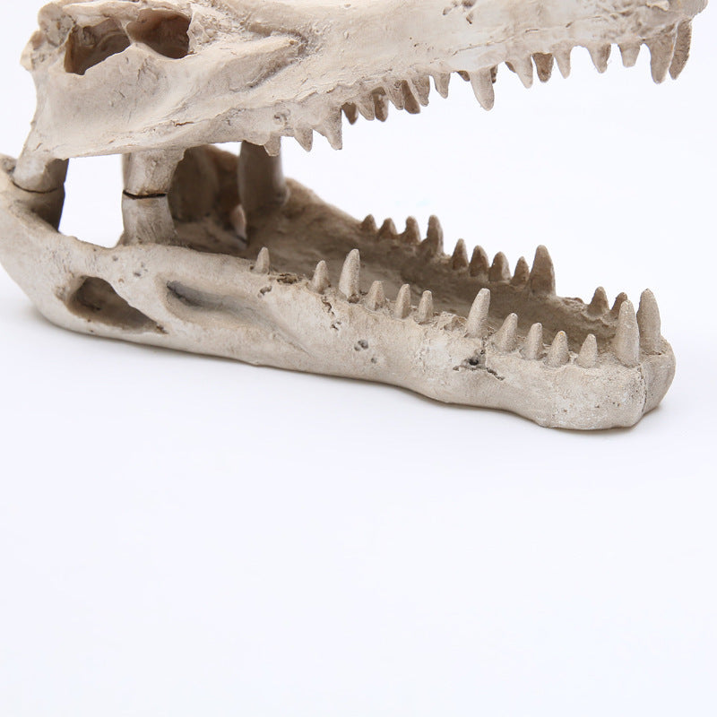 Fish Tank Aquarium Landscaping Resin Skull