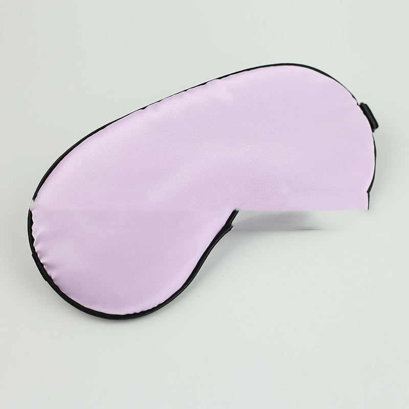 1Pc Silk Sleep Eye Mask – Padded Travel Blindfold for Relaxation & Shade Cover