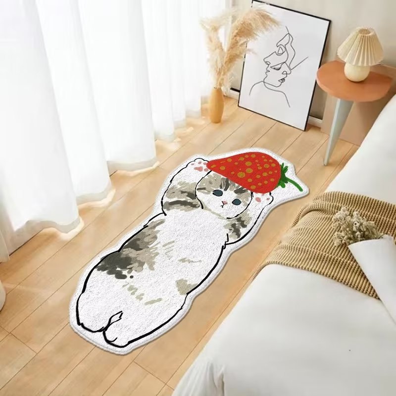 Cat Floor Mat  Cashmere Bed Blanket