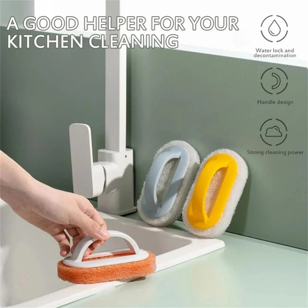 Multipurpose Kitchen Sponge Cleaning Cloth - Durable & Effective Decontamination Brush