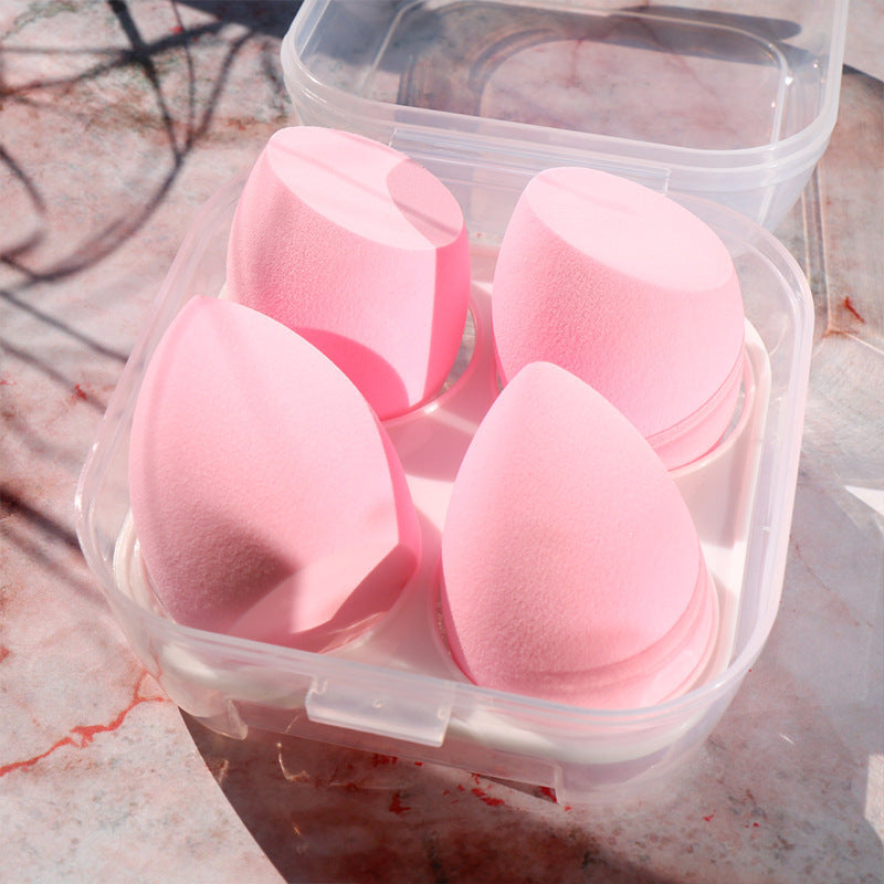 Hydrophilic Beauty Blender Sponge Set – Soft, Rebound Makeup Eggs in 4 or 8-Piece Sets
