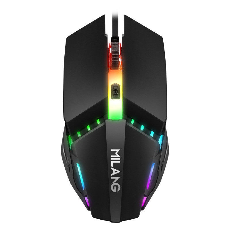 Single-Handed Mechanical Keyboard & Mouse Combo – Gaming Set