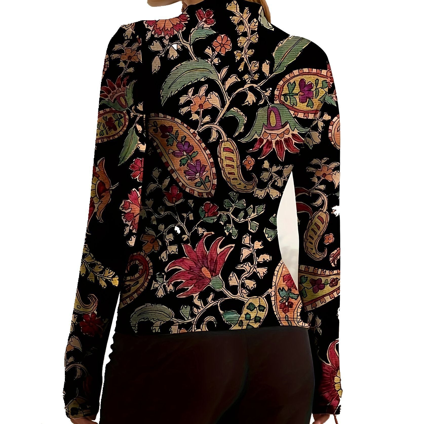 Western Style All-matching Plus Size T-shirt For Women