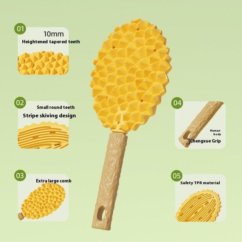 Pet Durian Massage Comb Float Hair Cleaning Cleaner