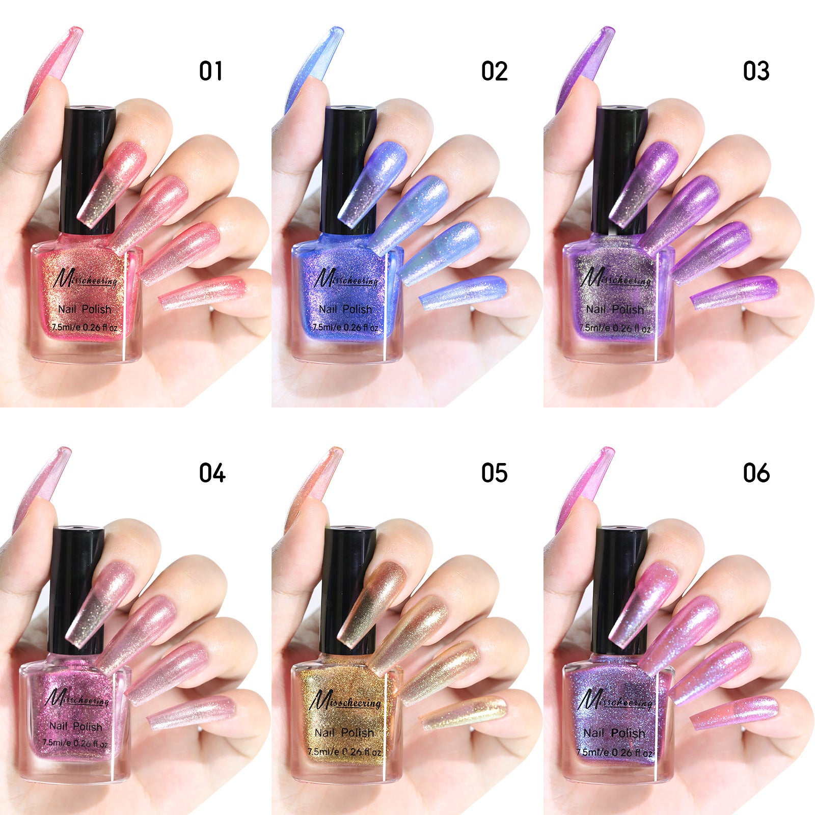 Chameleon Magic Color Nail Polish Oily Non-peeling Tasteless