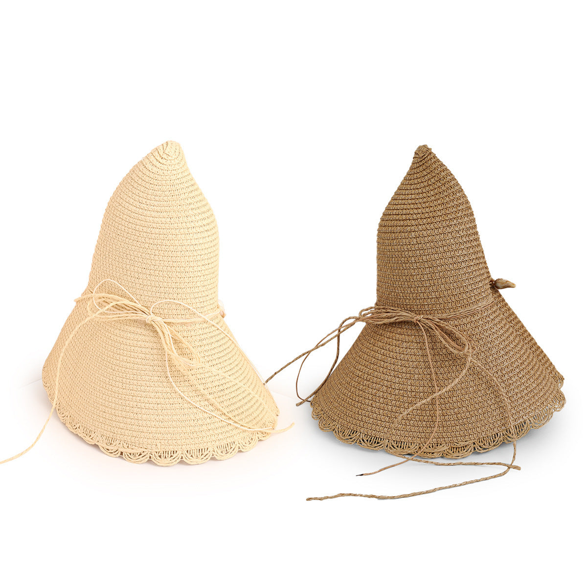 Beach Hat Wide Eaves Versatile Sunshade Seaside Shell Lace
