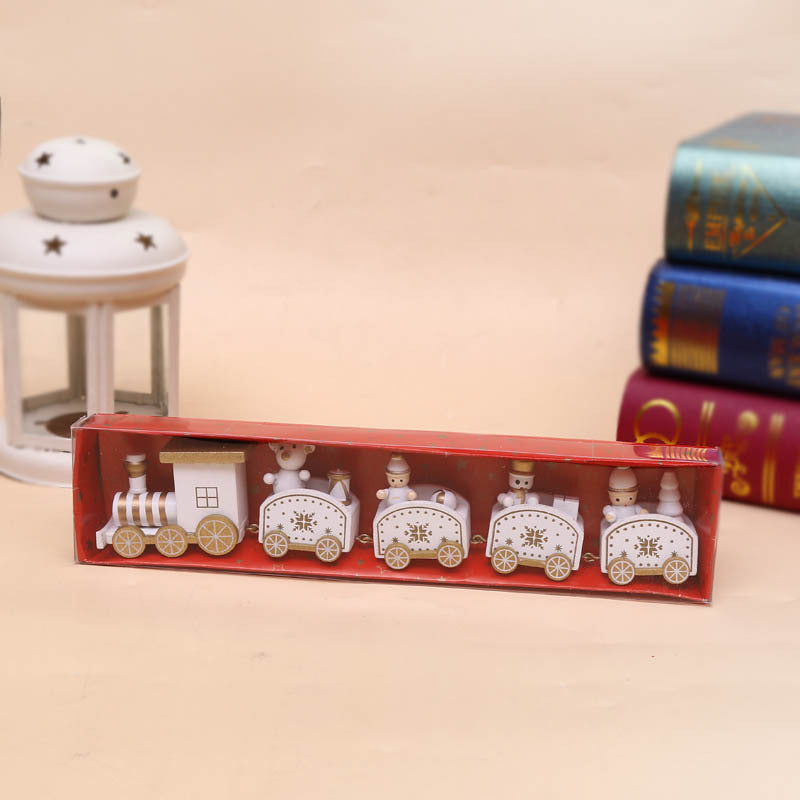 Christmas Ornament Christmas Wooden Train