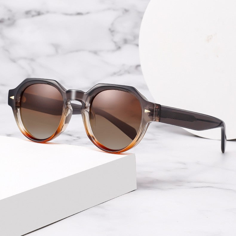 Round Frame UV Protection Sunglasses