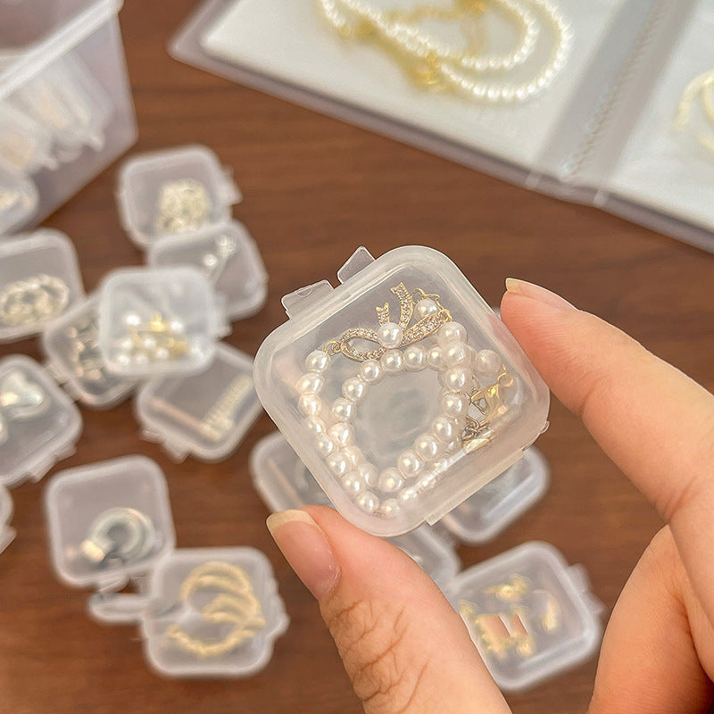 Transparent Ornament Storage Box Multifunctional Mini Storage