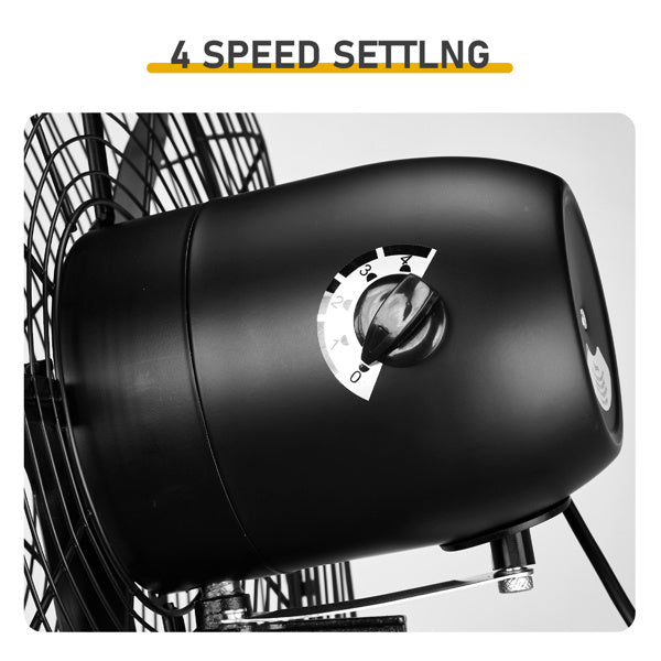 20-Inch MFJ-EW50 Industrial Wall Fan – High-Efficiency BLDC Copper Motor with Oscillation and Tilt