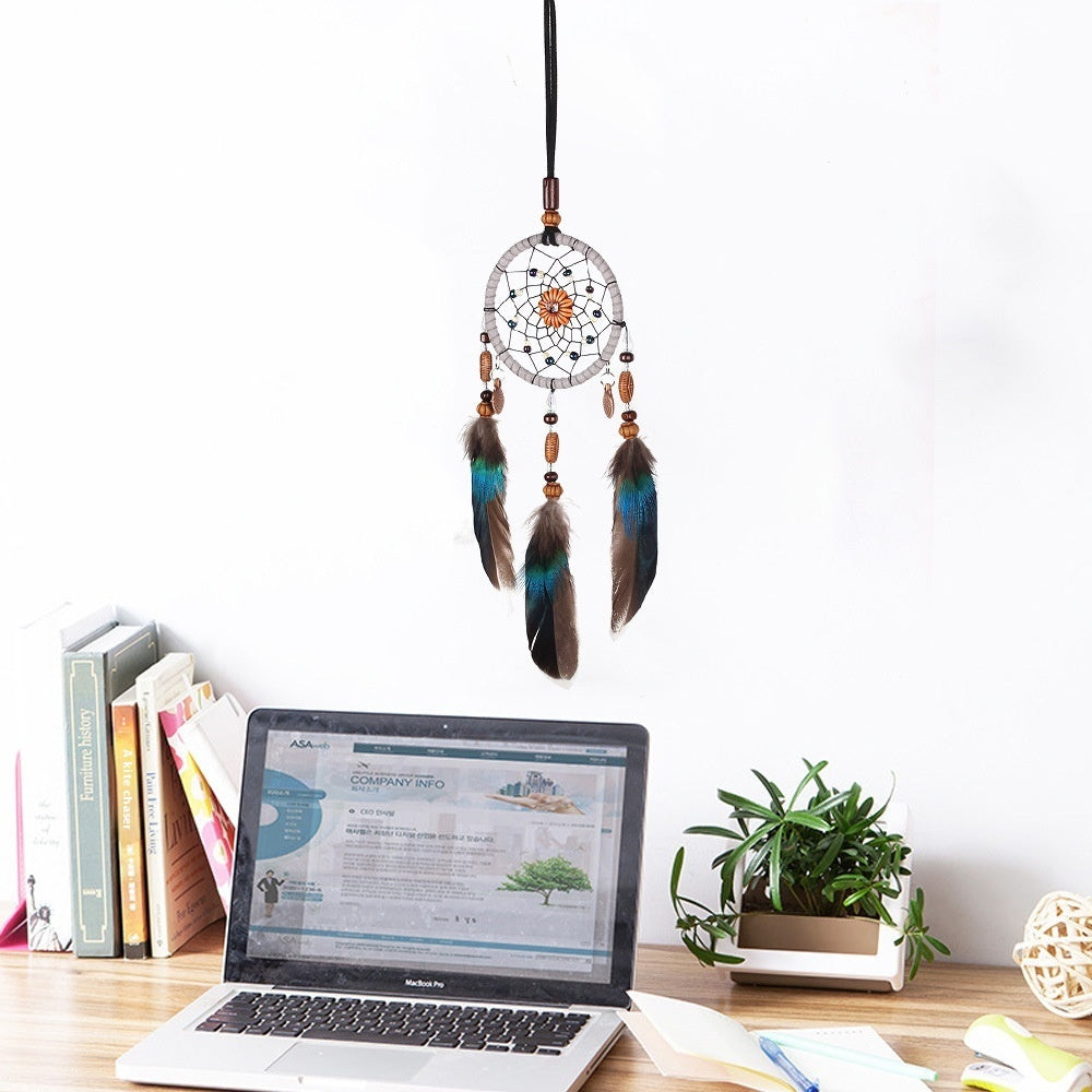 Feather Synthetic Personality Dreamcatcher Holiday Gift