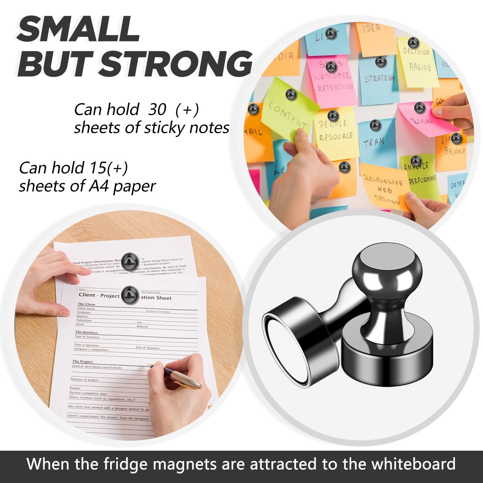 Metal Magnetic Pushpin Magnet