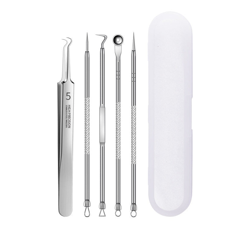8-Piece Acne Removal Kit – Pimple Extractor & Beauty Tools Set
