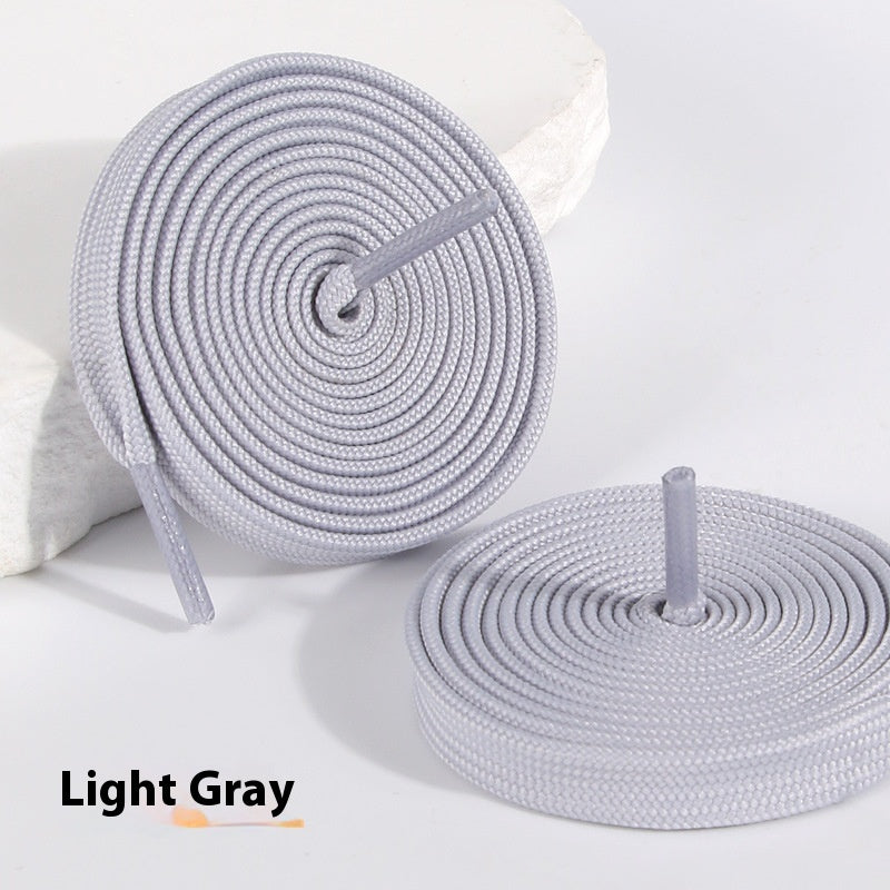 High-Top Canvas Shoe Woven Shoelaces – Durable Footwear Laces
