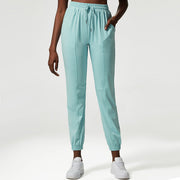 Women’s Loose Yoga/Running Pants – Quick-Dry Fitness Joggers, High-Waist Drawstring