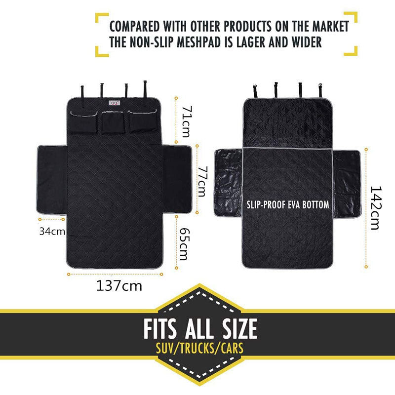 Trunk Pet Mat, Car Travel Dog Seat and Trunk Protector