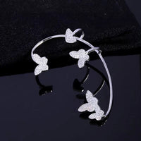Silver alloy left ear