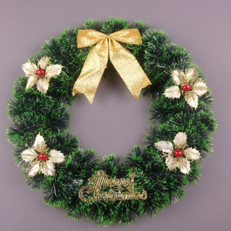 Christmas Festival Wreath Door and Window Hanging Decoration