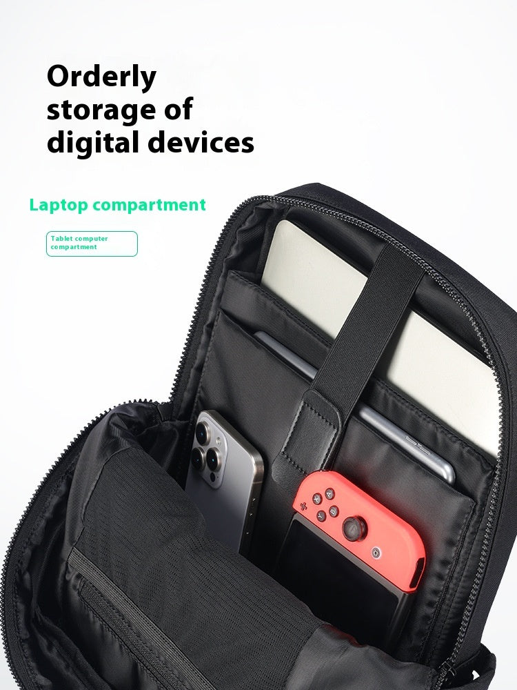 Unisex Slim Oxford Cloth Laptop Backpack 20 35L Travel