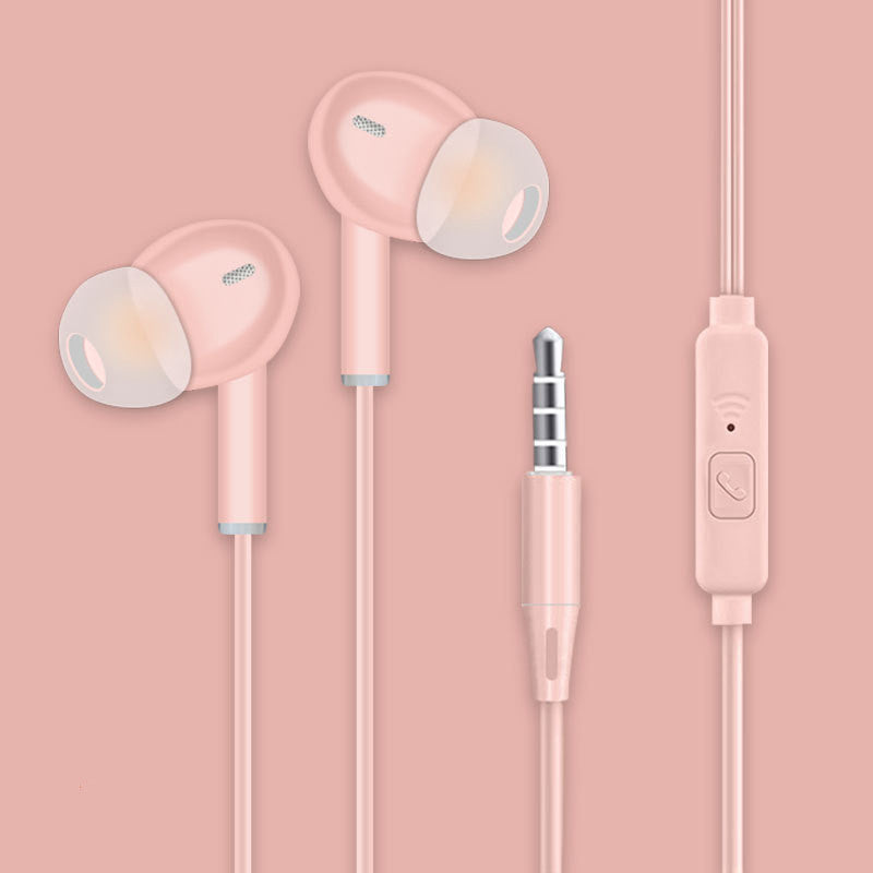 Macaron Wired Headset K Song Video Call