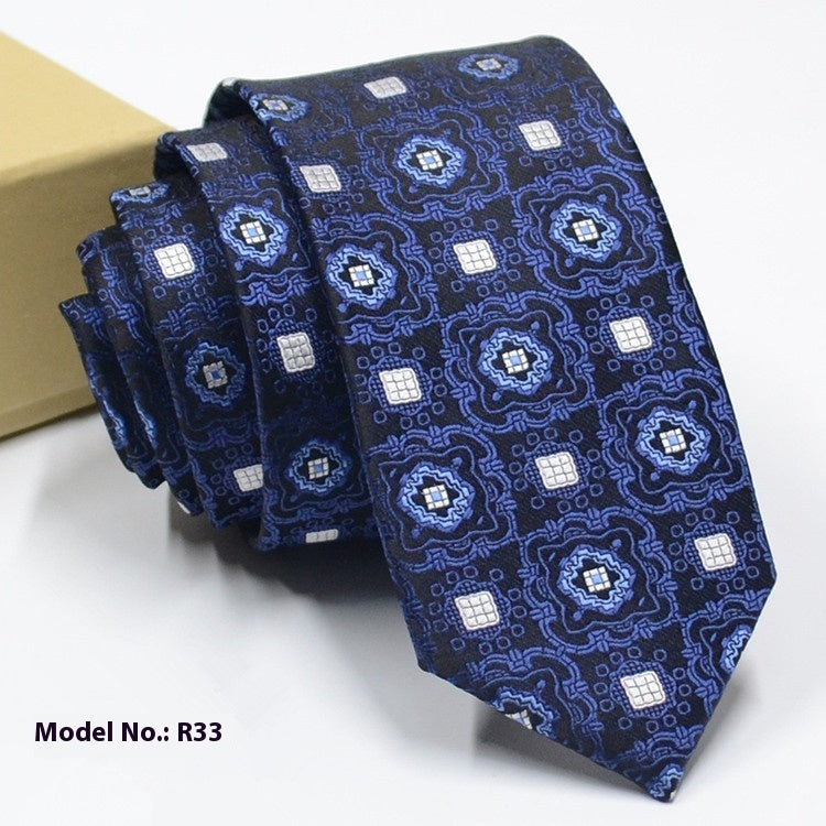 Exquisite Jacquard Wedding Groom Tie
