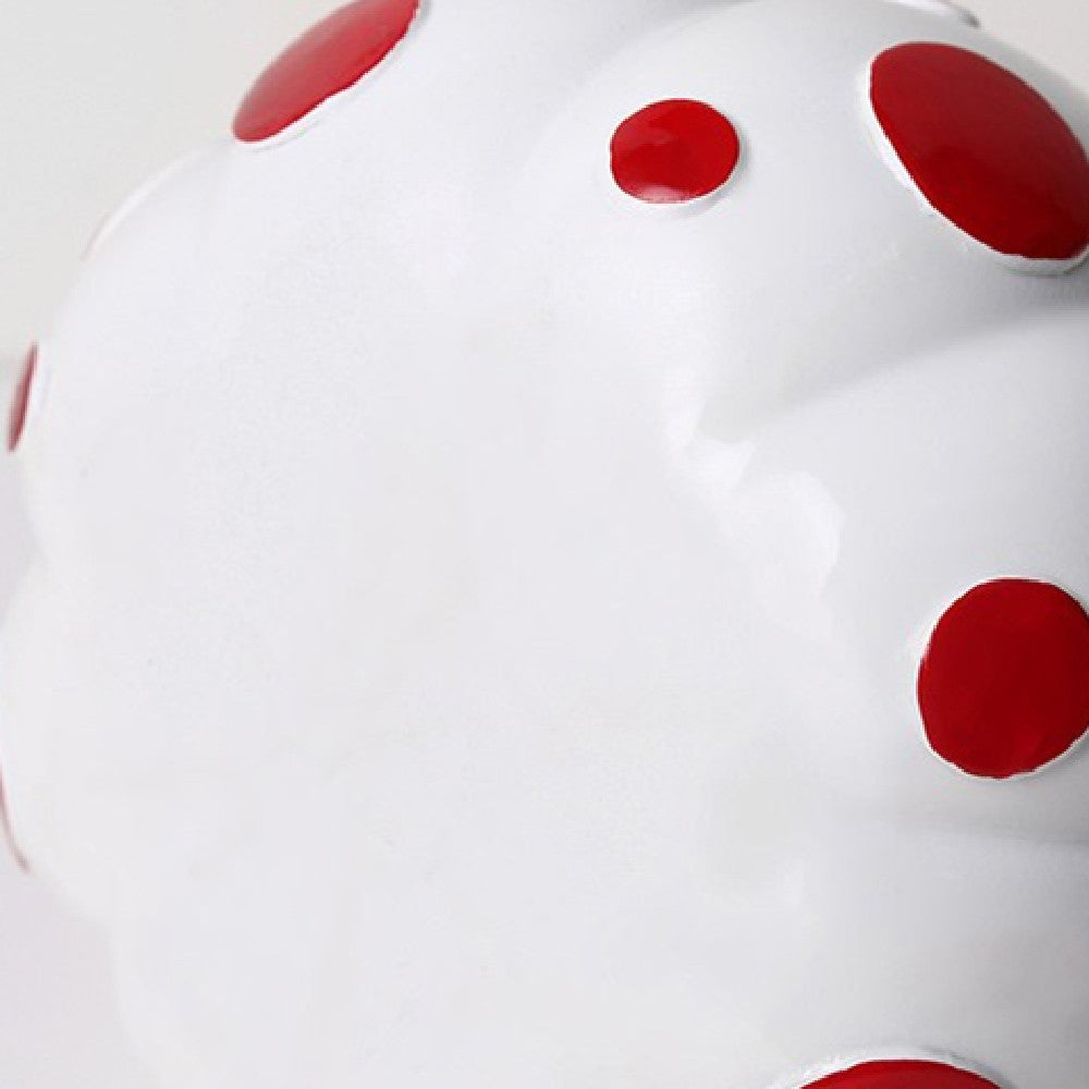 Nordic Polka Dot Pumpkin Ornament