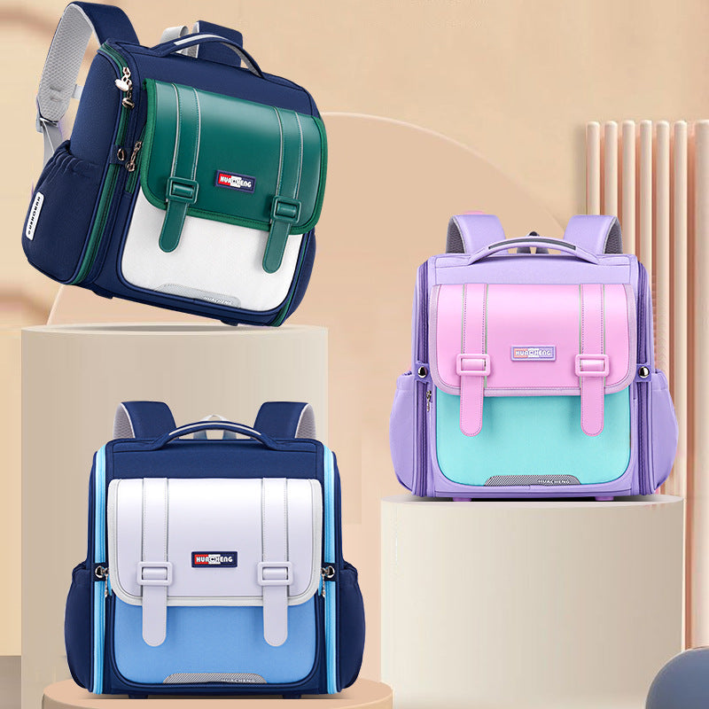Kids Lightweight Oxford Cloth Backpack Regular Fit School