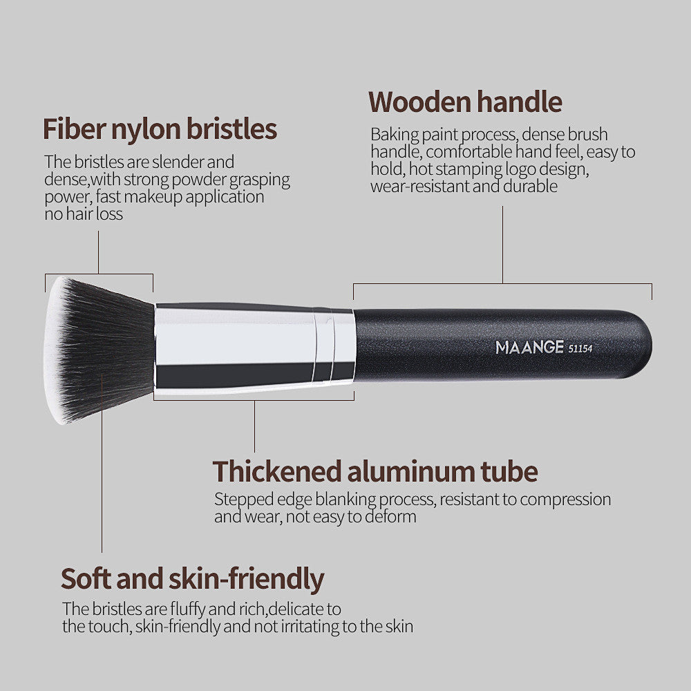 Powder Foundation Brush – Portable Soft Makeup Tool