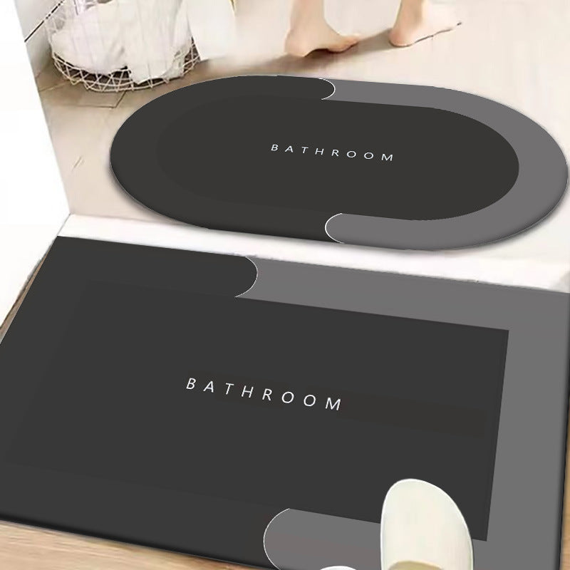 Bathroom Floor Mats – Absorbent Non-Slip Bath Rugs
