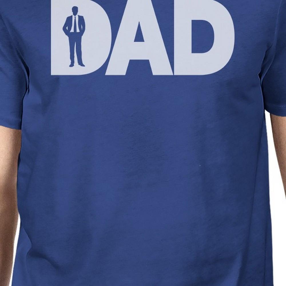 Dad Business Mens Blue Tee Shirt Perfect Gift