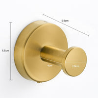 Large Mirror Nail Hook Gold