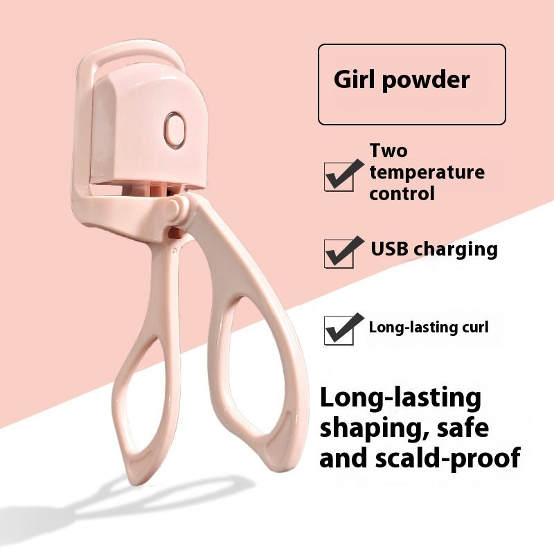 Electric Eyelash Curler – Fast Heating, Long-Lasting Wide Angle Lash Curler