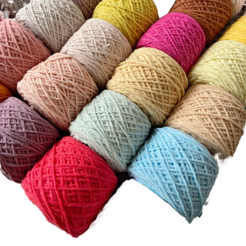 Matte Small Velvet Ice Bar Doll Thread – Mini Woven Wool for Crafts