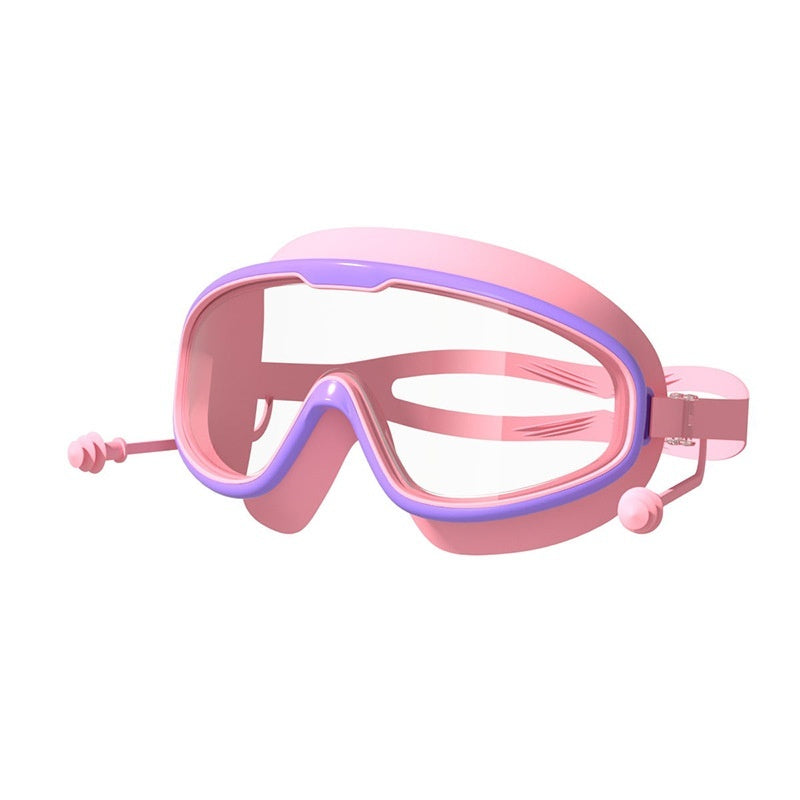 Silicone Frame Swim Goggles Non Fogging Waterproof Safe