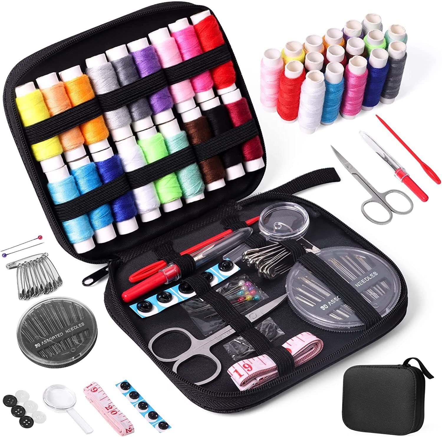 Comprehensive Home Sewing Combination Set – 86 to 130 Pieces