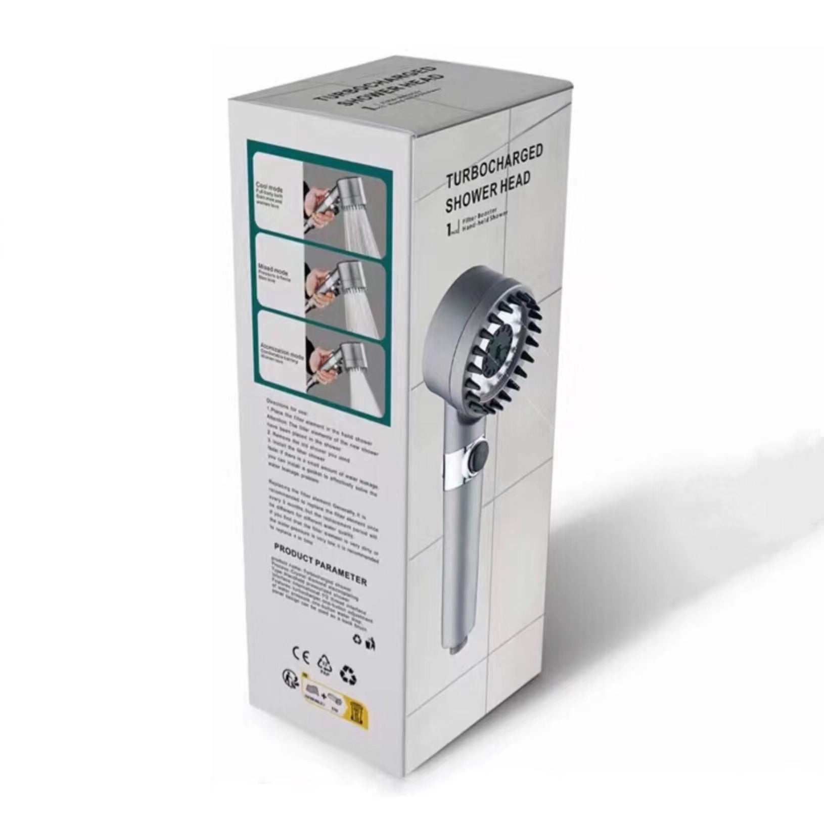 Shower Color Box Set – Compact Small Waist Design