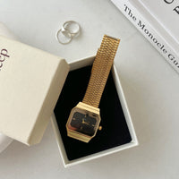Gold Strap Black Noodles