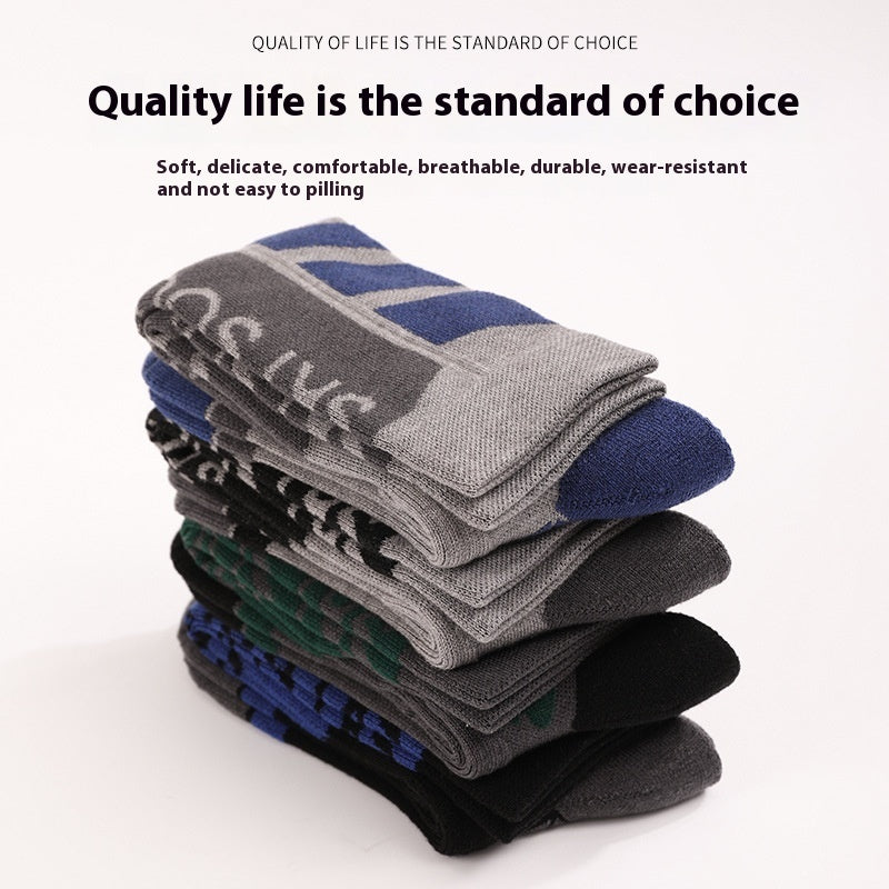 Merino Wool Ski Socks – Thick Towel Bottom for Comfort