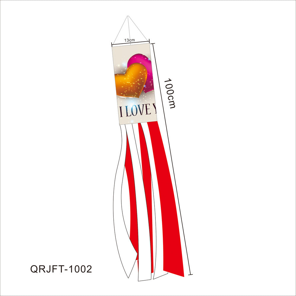 Decorate Flags In A Festive Atmosphere