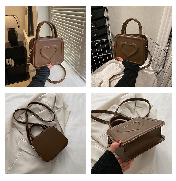 Love Small Square Bag – Casual Fashion Shoulder Crossbody Bag
