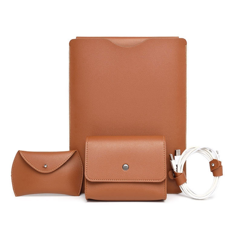 Lock Edge Notebook Leather Liner Bag