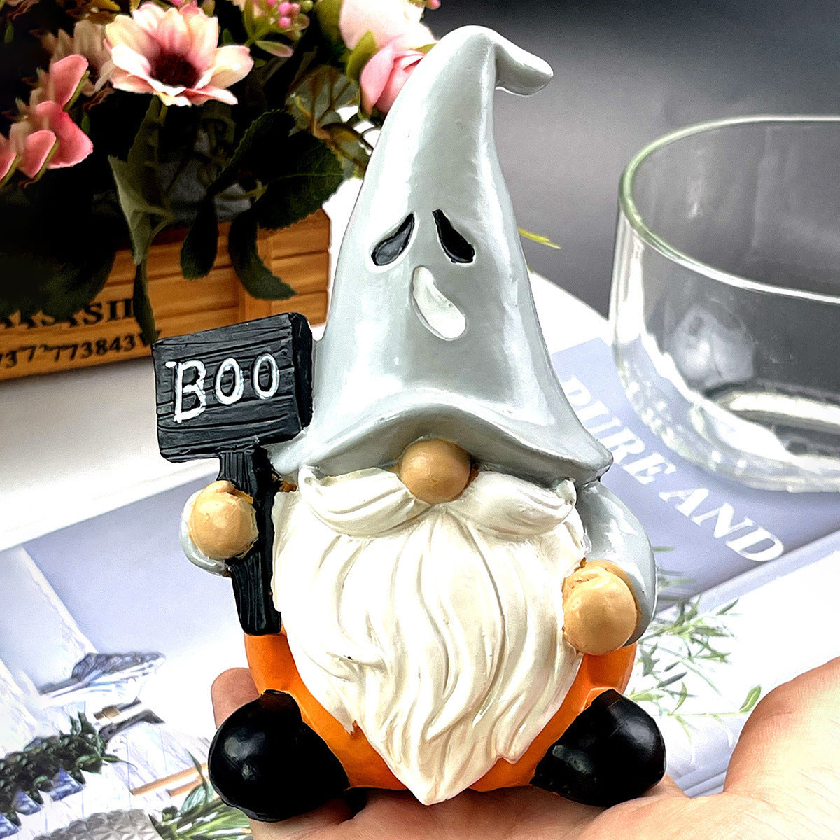 Halloween Pumpkin Resin Decorations
